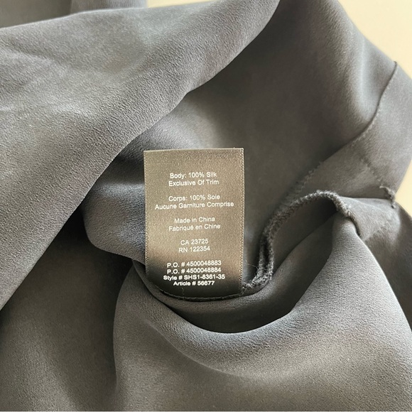 Aritzia Babaton 100% Silk long sheath dress size XS - Picture 6 of 12